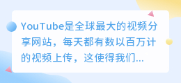 YouTube视频下载神器，轻松保存你喜欢的精彩瞬间！