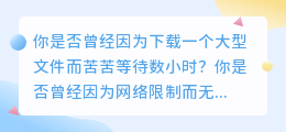 极速下载！使用XDM解锁海量资源，速度超乎想象！